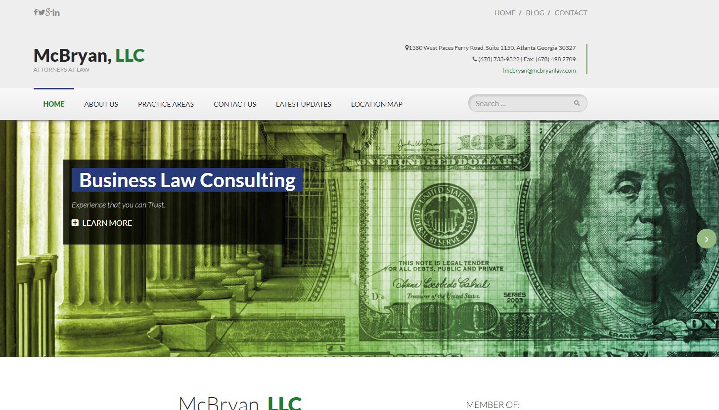 Solia Media - McBryan Law Website