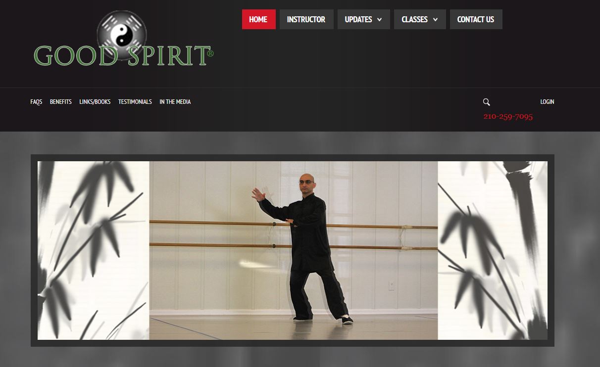 Solia Media website for Good Spirit - San Antonio Texas