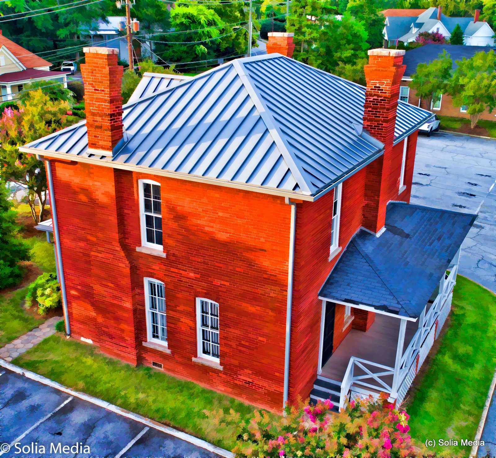 Solia Media Drone Work - Old Jail, Conyers, GA