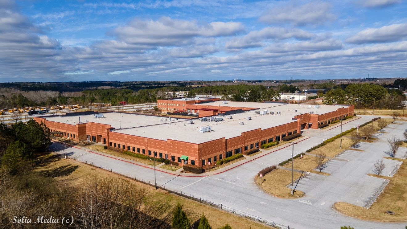 Rockdale County Career Academy - Aerial by Solia Drone Services