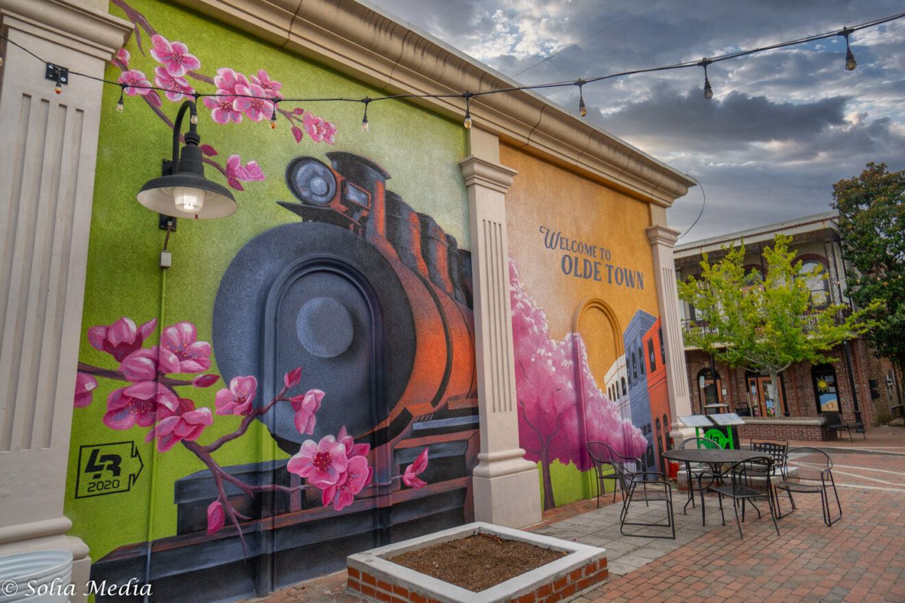 Olde Town Conyers Mural  - Solia Media Image